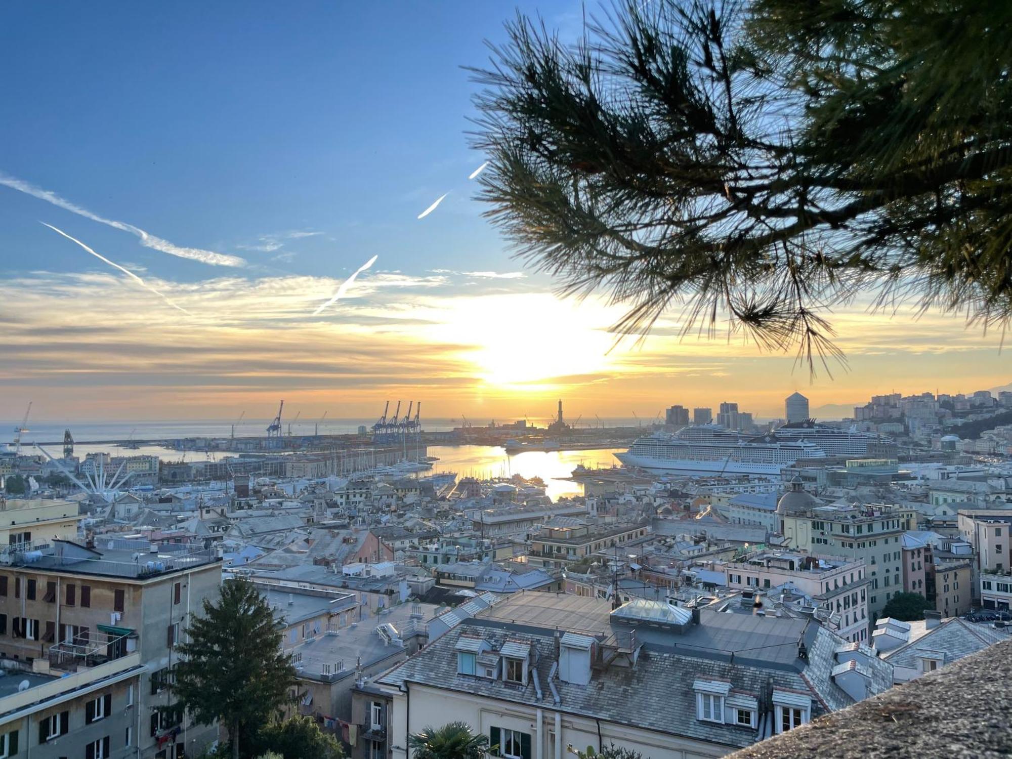 La Chicca Acquario Luxury Viewpoint Lägenhet Genua Exteriör bild